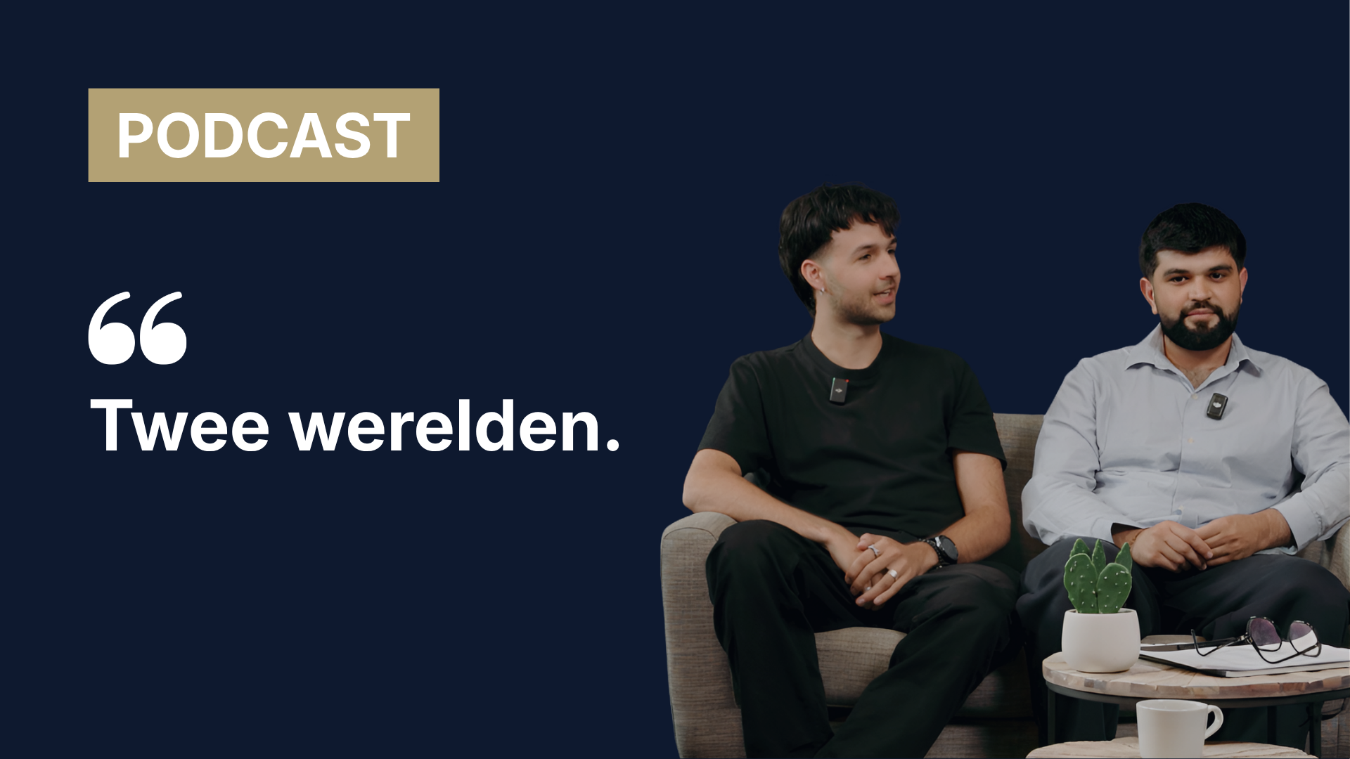 Twee twintigers bouwen een website voor 50 en 65-jarigen.